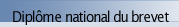 Le dipl�me national du brevet